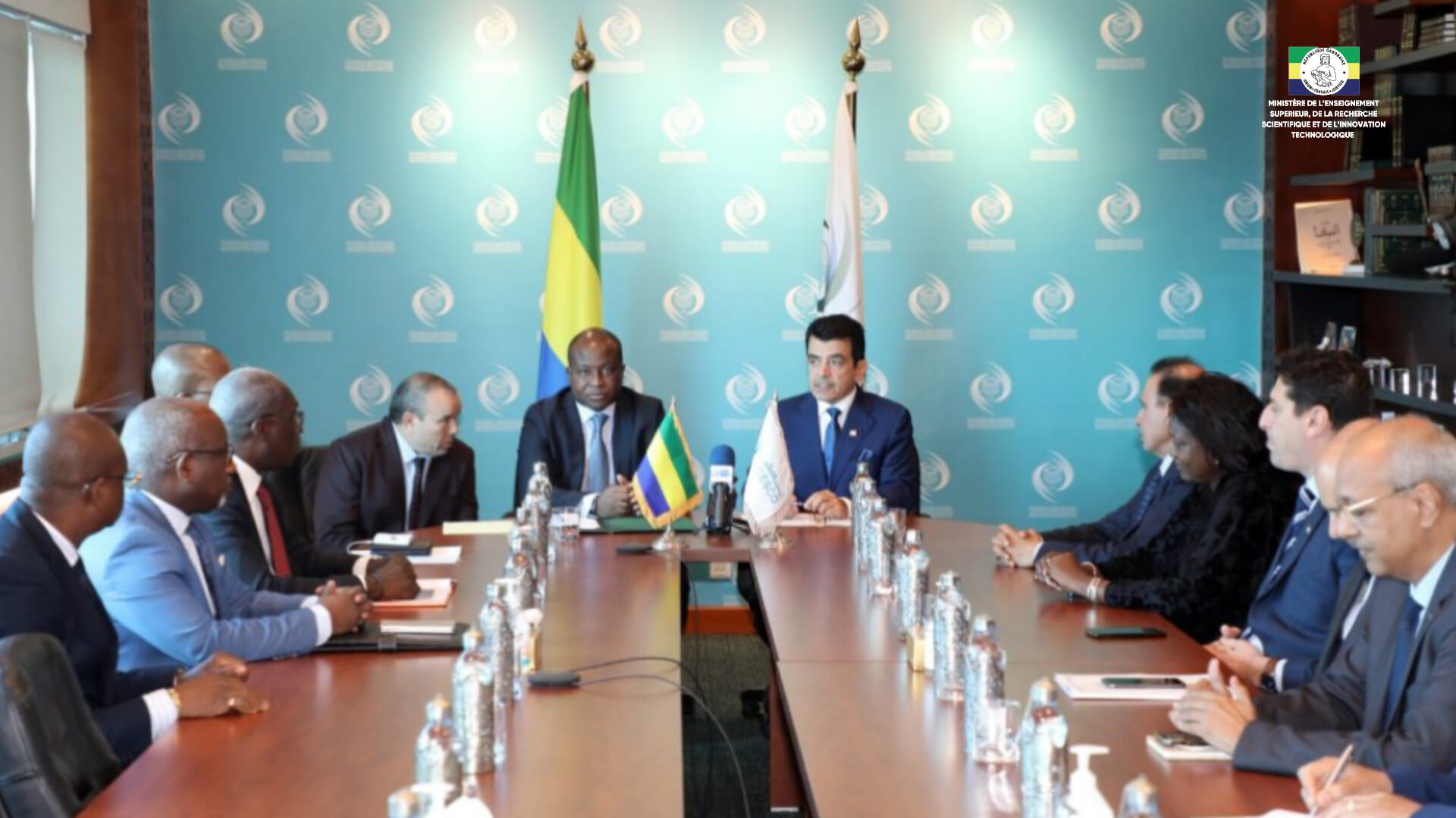 Partenariat effectif entre l'ICESCO et le Gabon; Credit: 